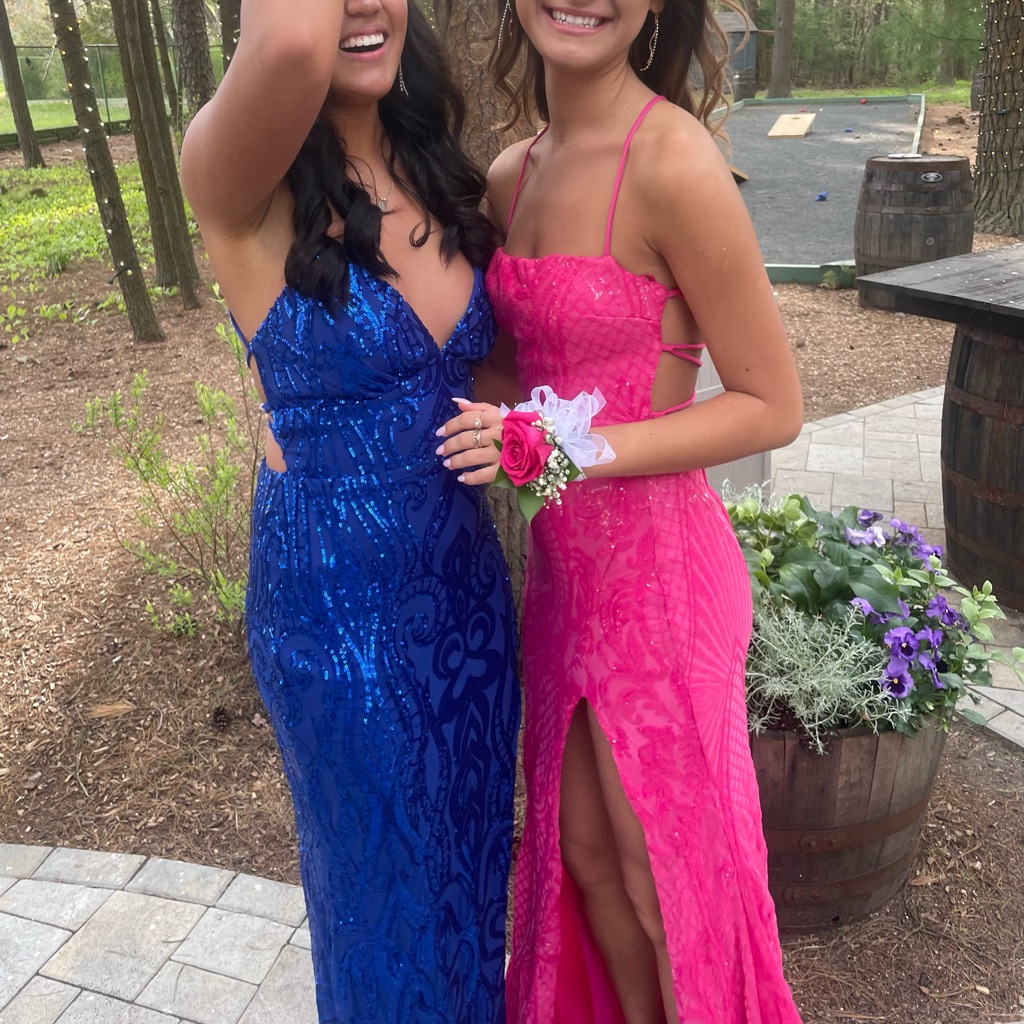 Windsor | Dresses | Rowena Sequin Mermaid Prom Dress In Fuchsia | Poshmark